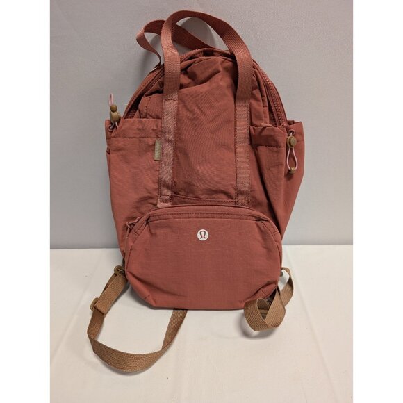lululemon athletica Handbags - LULULEMON Pack and Go Multi Wear Backpack Spiced Chi NWT